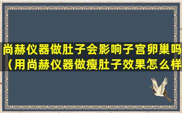 尚赫仪器做肚子会影响子宫卵巢吗（用尚赫仪器做瘦肚子效果怎么样）