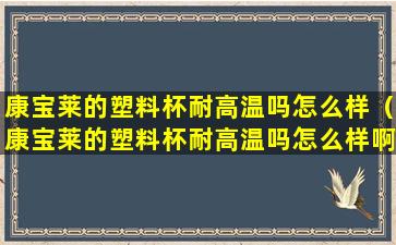 康宝莱的塑料杯耐高温吗怎么样（康宝莱的塑料杯耐高温吗怎么样啊）