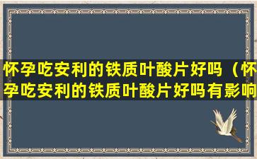 怀孕吃安利的铁质叶酸片好吗（怀孕吃安利的铁质叶酸片好吗有影响吗）