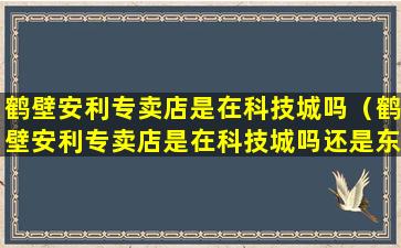 鹤壁安利专卖店是在科技城吗（鹤壁安利专卖店是在科技城吗还是东城）